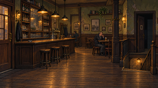 The Rusty Tap, the first stop on Lukas's night in Berlin