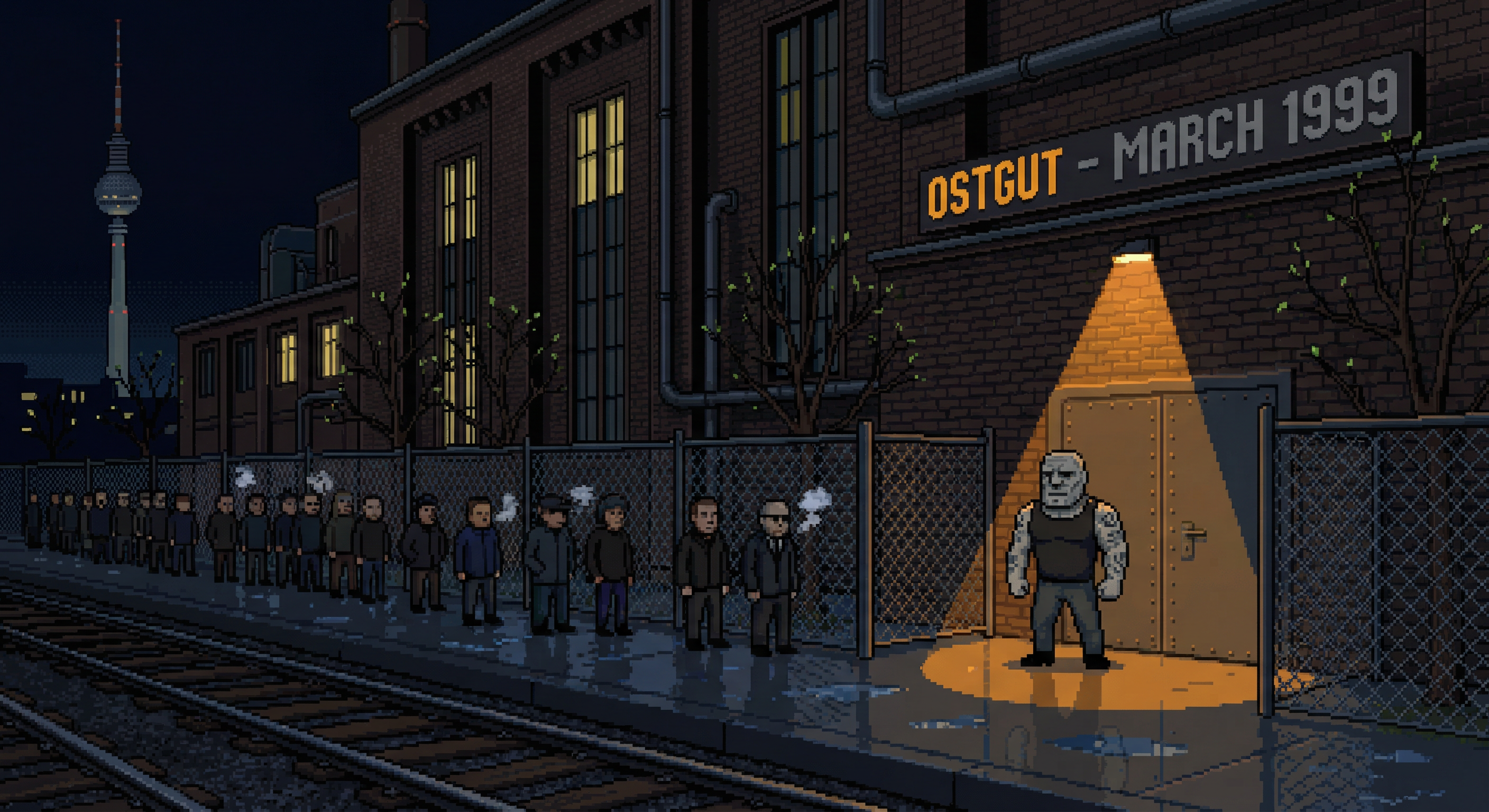 Ostgut final door scene